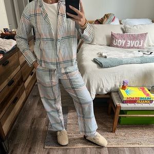 Free People Gingham Set